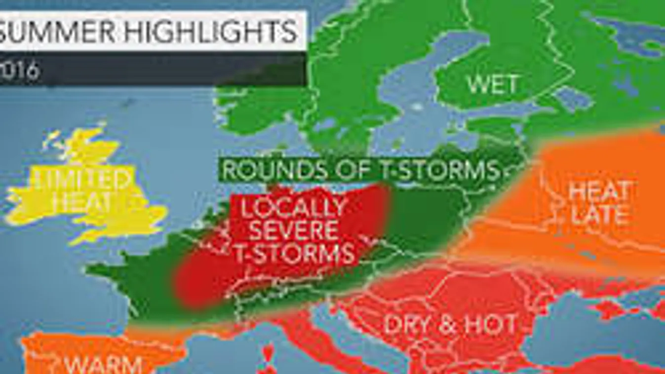 Megmondjuk, hova tervezz nyaralást! Ilyen lesz Európa időjárása!
