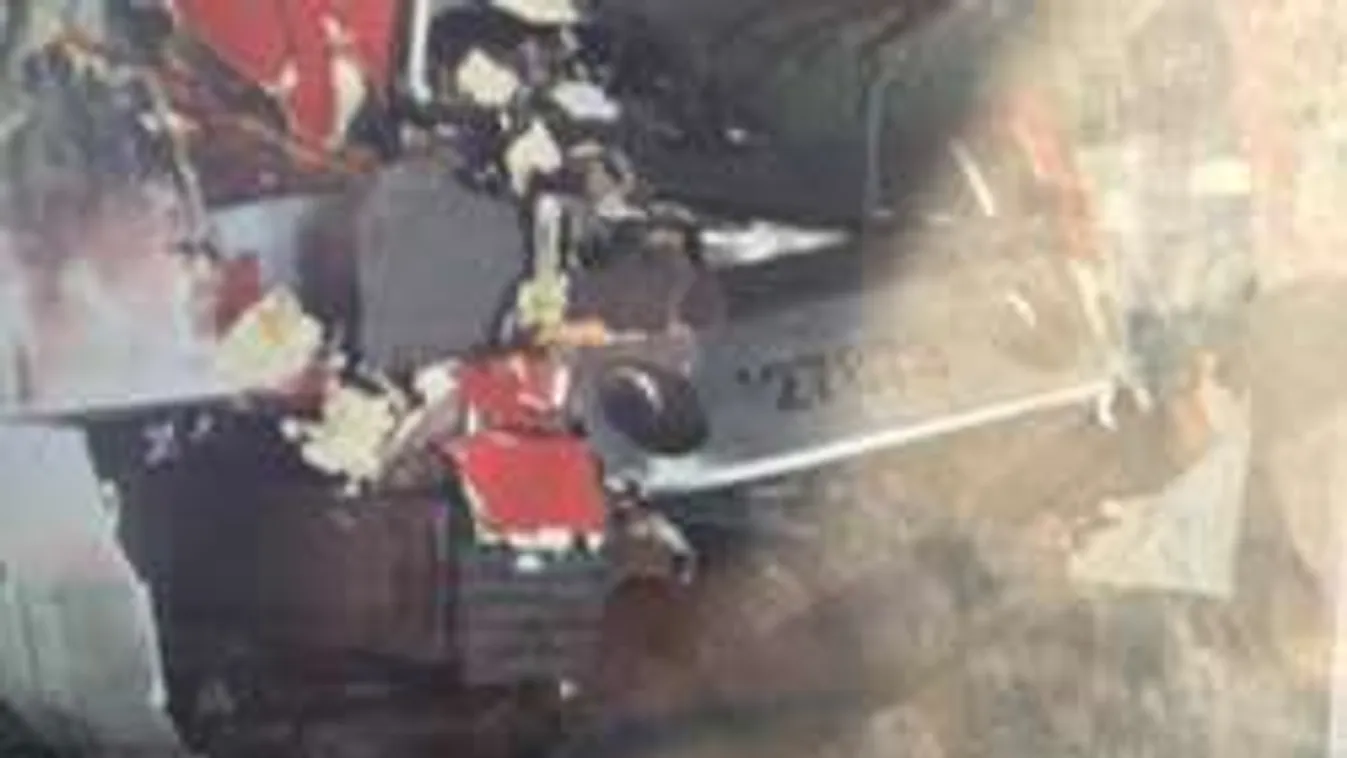 Rengeteg a súlyos sérült, fának ütközött egy vonat