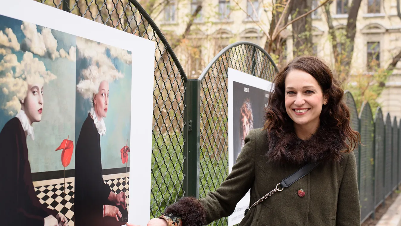 Így fest a magyar színésznő – a legnagyobb művészek képeit gondolta újra