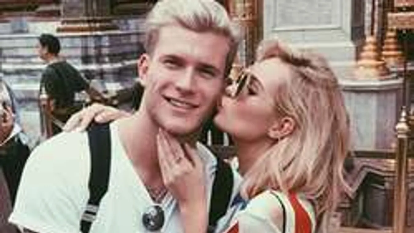 Szépségkirálynővel támad a magyar focista riválisa