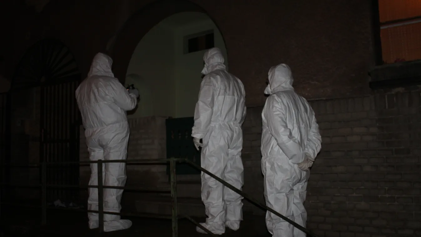 Fehér ruhás helyszínelők lepték el az ózdi lakást, tragédia történt