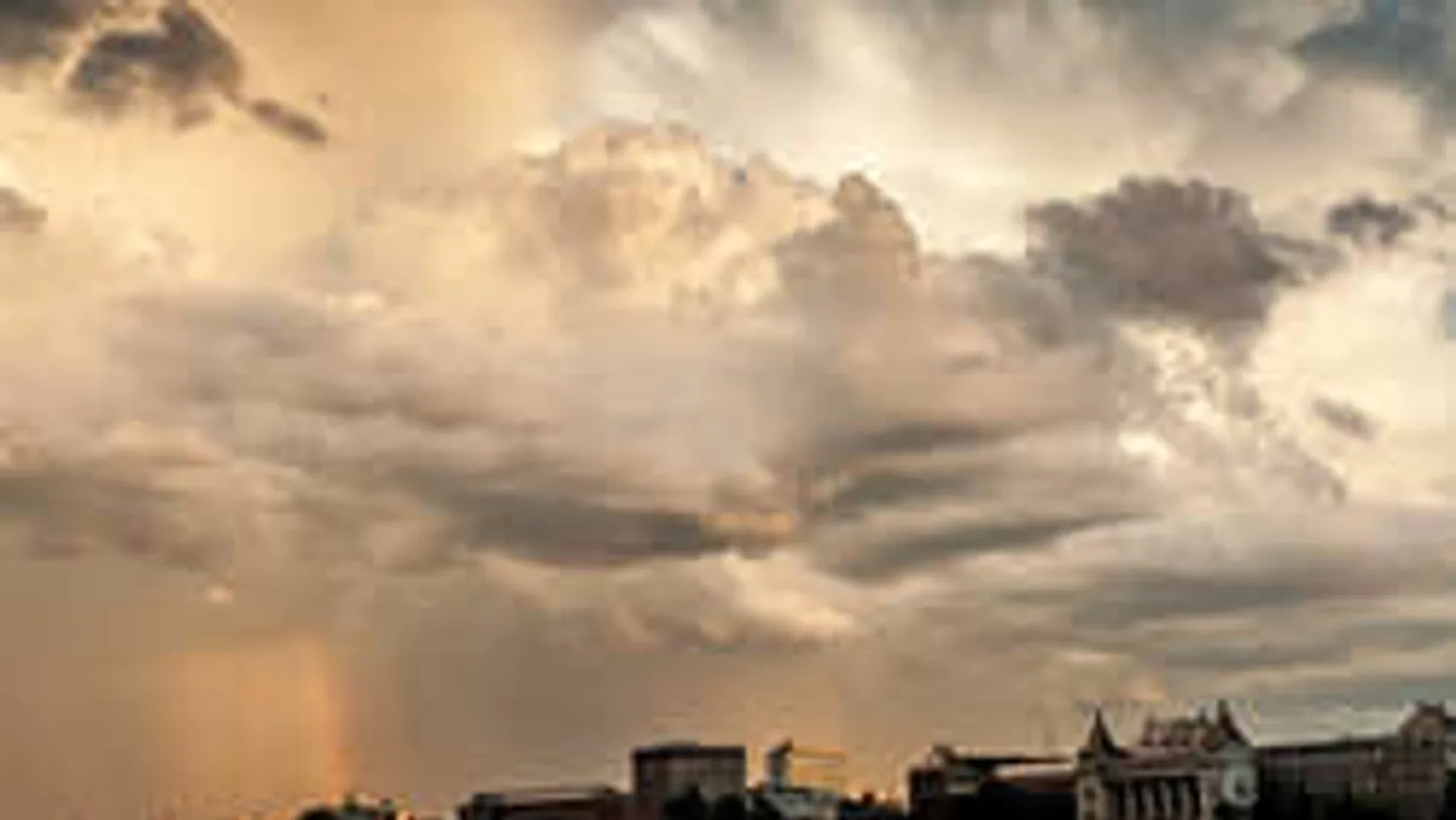 Eszelős felvétel a vihar utáni Budapestről!