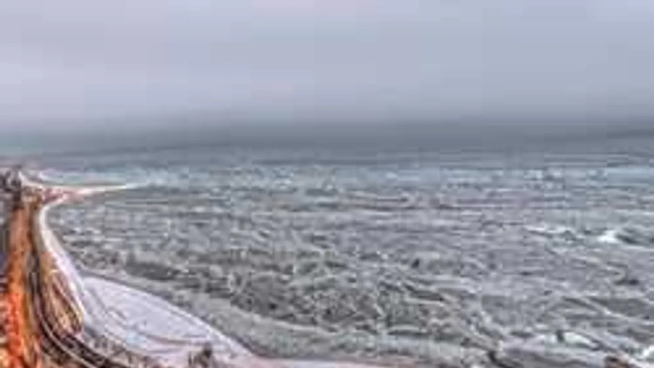 Brutális hideg van Amerikában, dermesztő felvételek