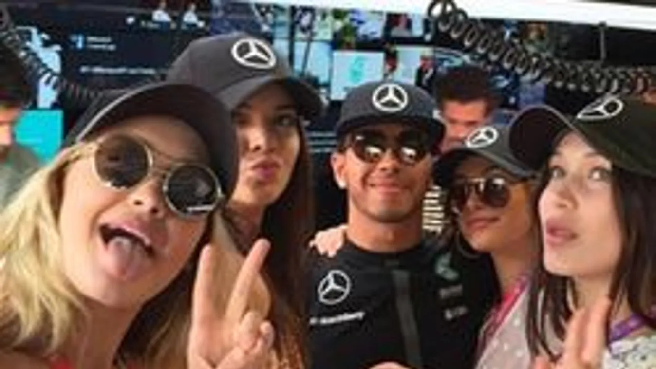 Hamilton: "Túl sok a cipőm, nem fér el a csajom"