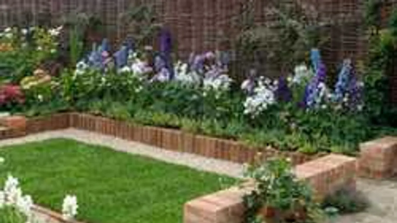 10 remek ötlet, amitől a legkisebb kert is gyönyörű lesz