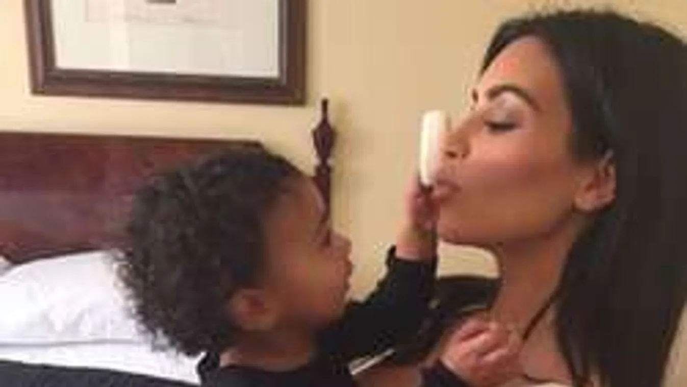 Kim Kardashian szülinapos lánya elképesztően cuki - Fotók
