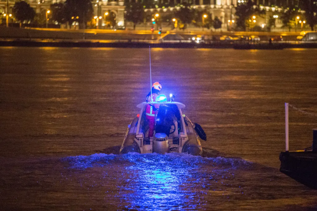 A vízbe esett utasokat a többi hajós próbálta megmenteni
