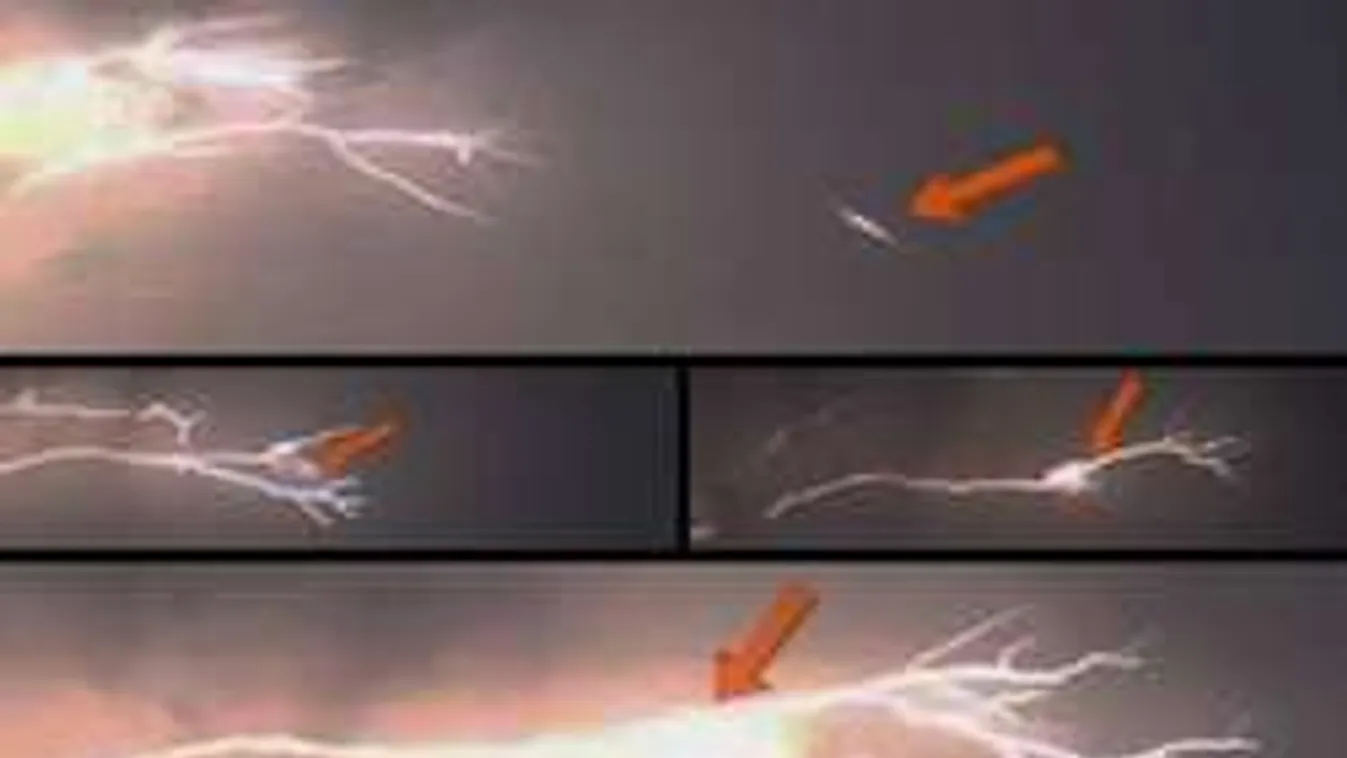 Gigavillám csapott egy rejtélyes repülő tárgyba Korzika felett