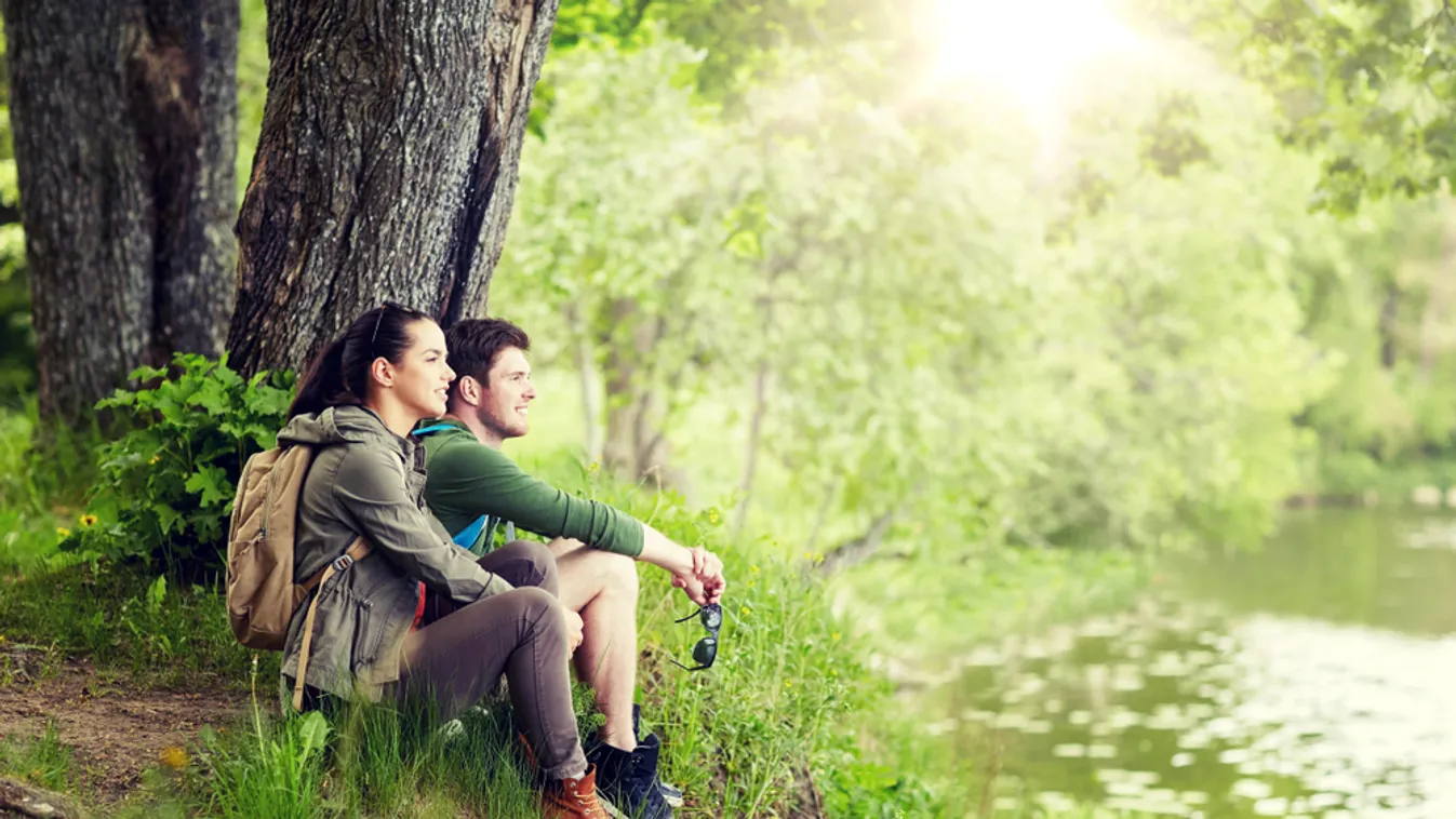 A turistajelzések sokat segítenek a tájékozódásban.