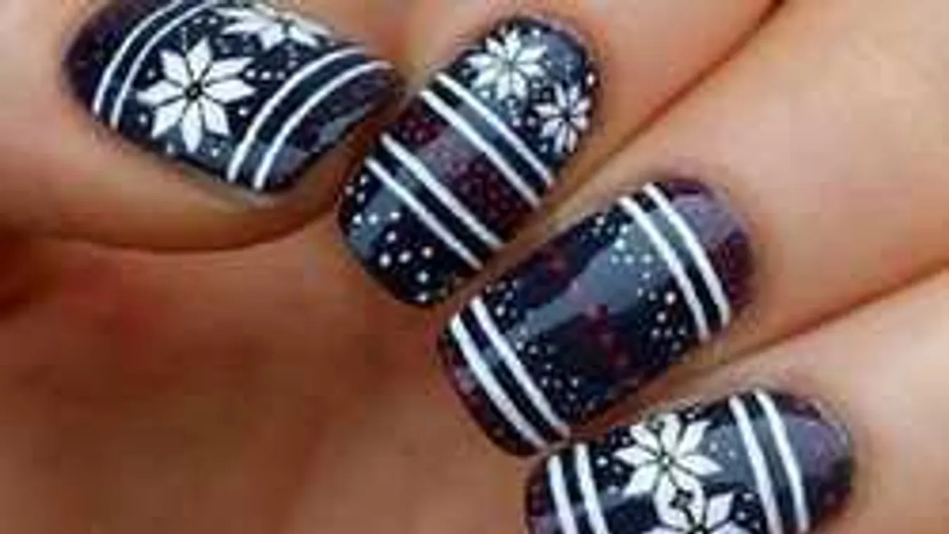 Ez a manikűr lesz az idei karácsony nagy divatja