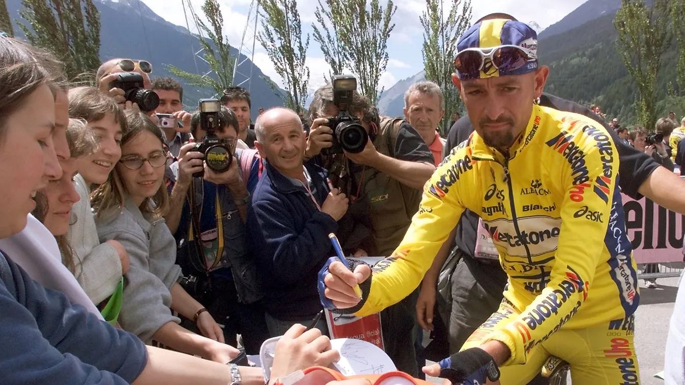 CYCLISME-GIRO-PANTANI