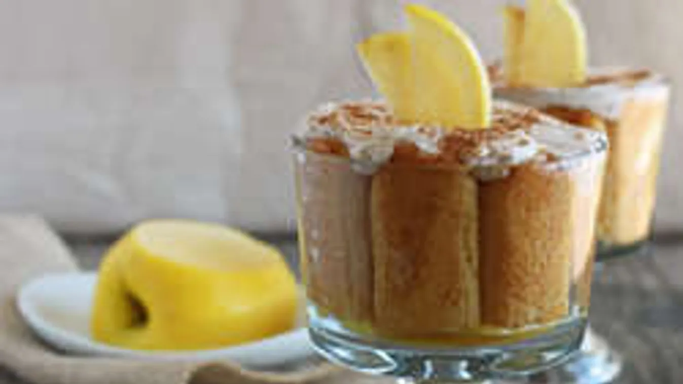 A november legjobb receptje: almás lett a tiramisu