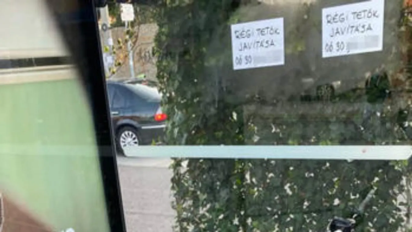 Rejtély, ki hord minden nap szemetet a pesti kórház buszmegállójába