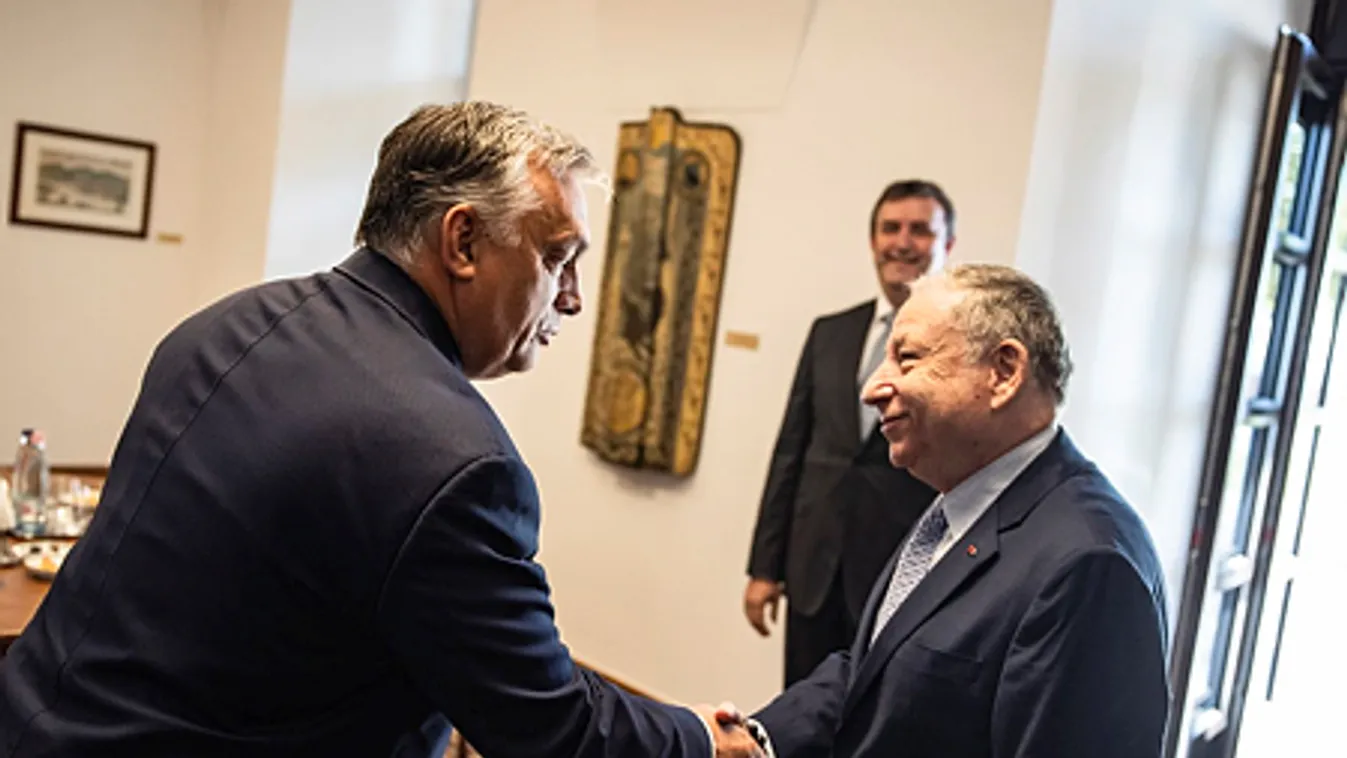 Orbán Viktor fogadta Jean Todtot, az FIA elnökét, aki korábban Michael Schumacher csapatfőnöke volt a Ferrarinál