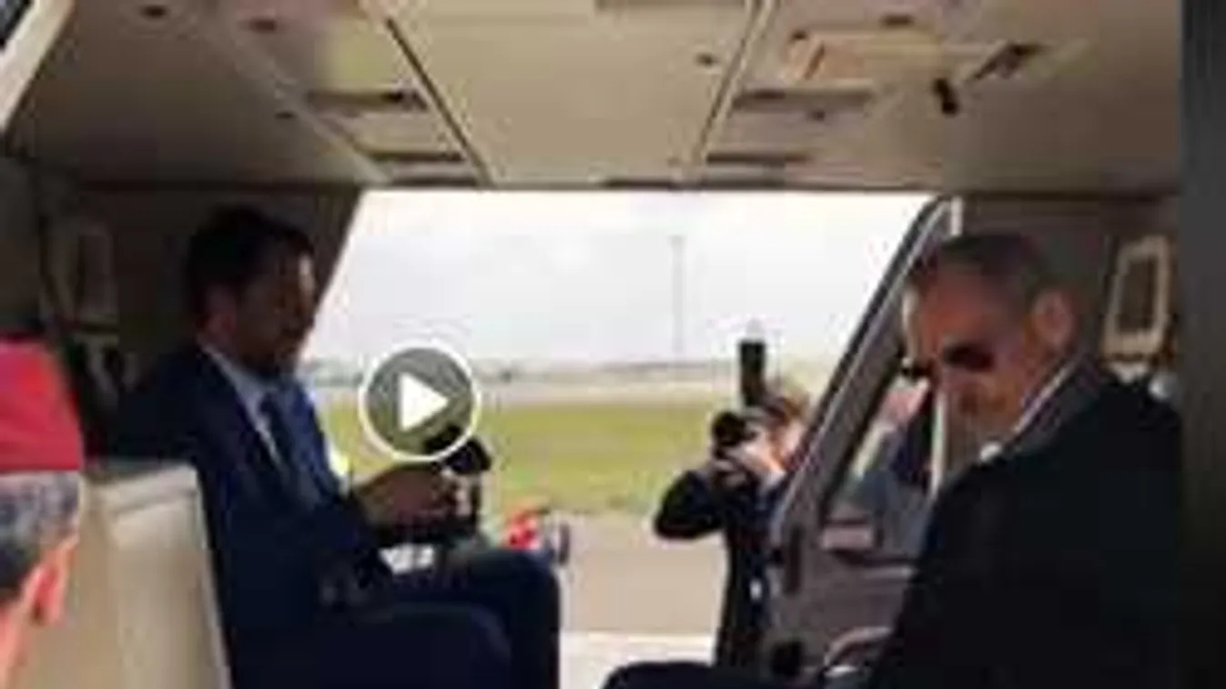 Helikopterrel indult a déli magyar határra Salvini