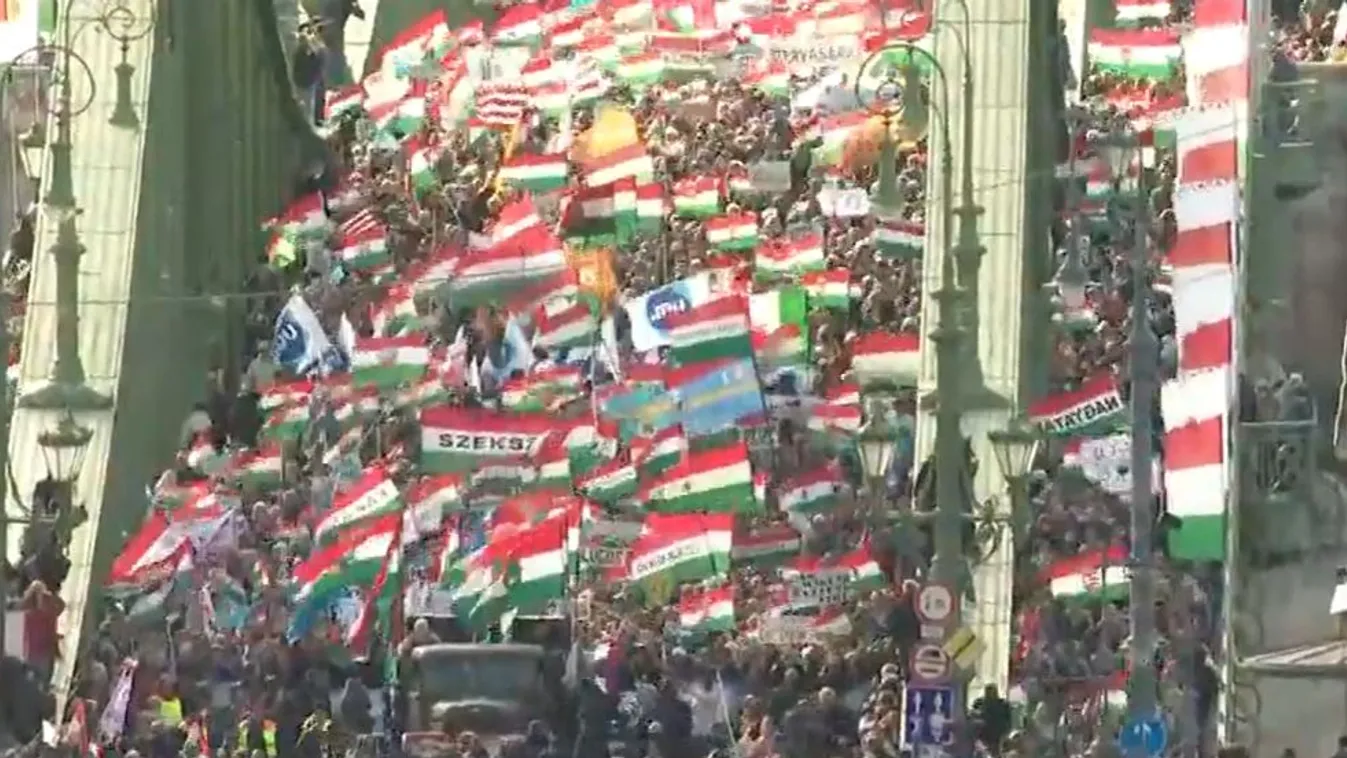 Sok százezren üzenik: „Soha többé!” – lenyűgöző fotók a Békemenetről