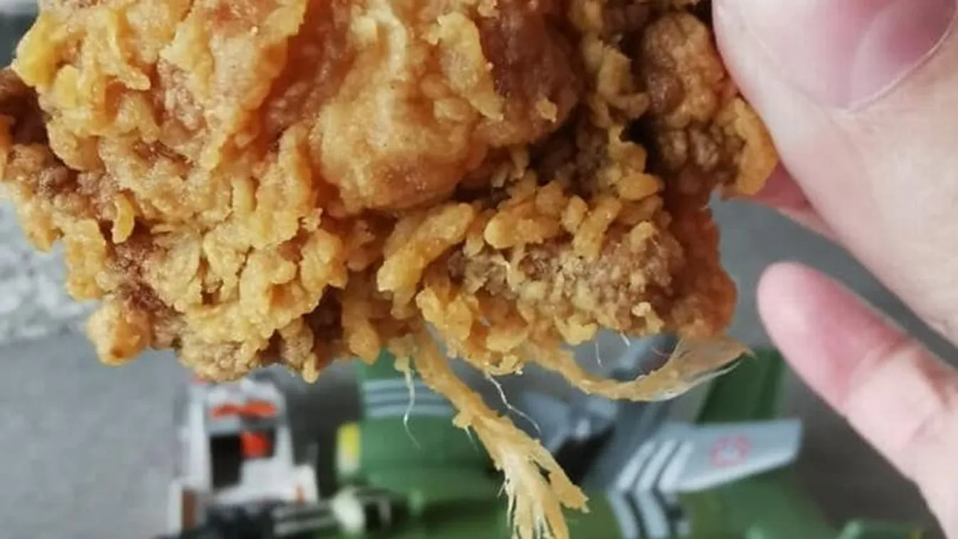 Egy életre elment a családanya étvágya, undorító, mi volt a KFC-s csirkében