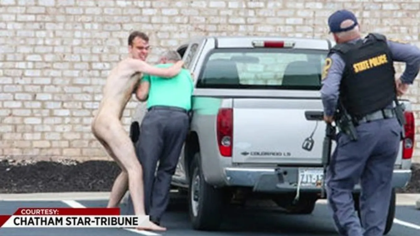 Elkapták a meztelen gyilkost, aki kiirtotta testvére családját