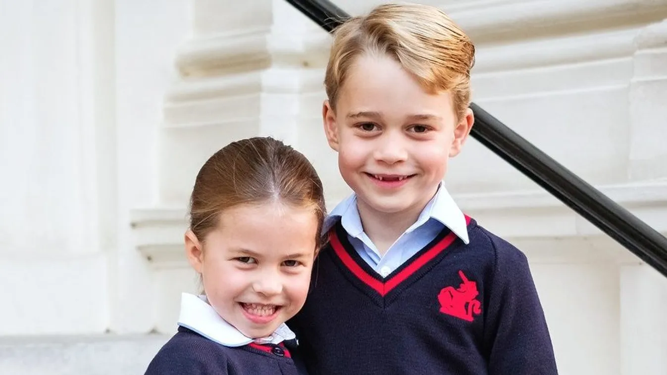 Princess Charlotte's first day of School
