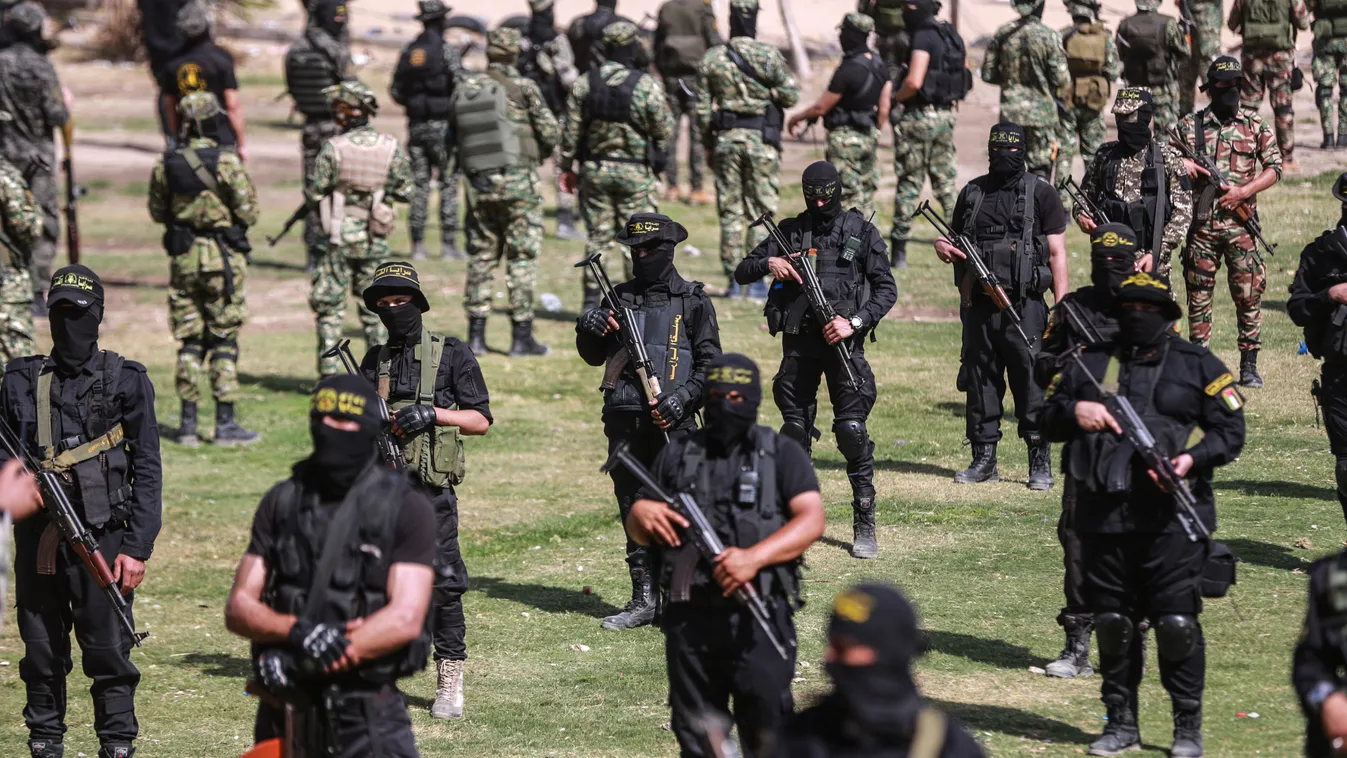 Memorial Service Of The Al-Quds Brigades In Gaza