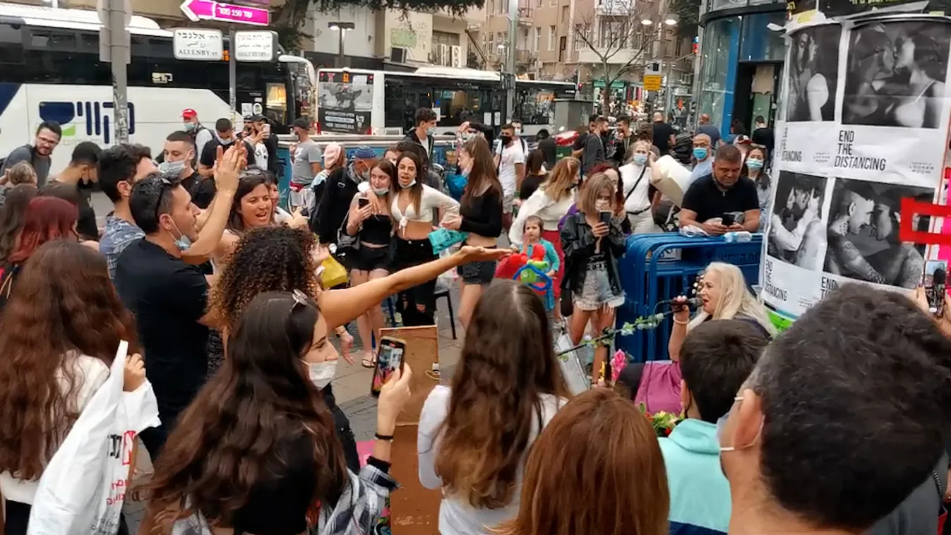 Elképesztő videó: bejött az oltási program, újraindult az élet Izraelben