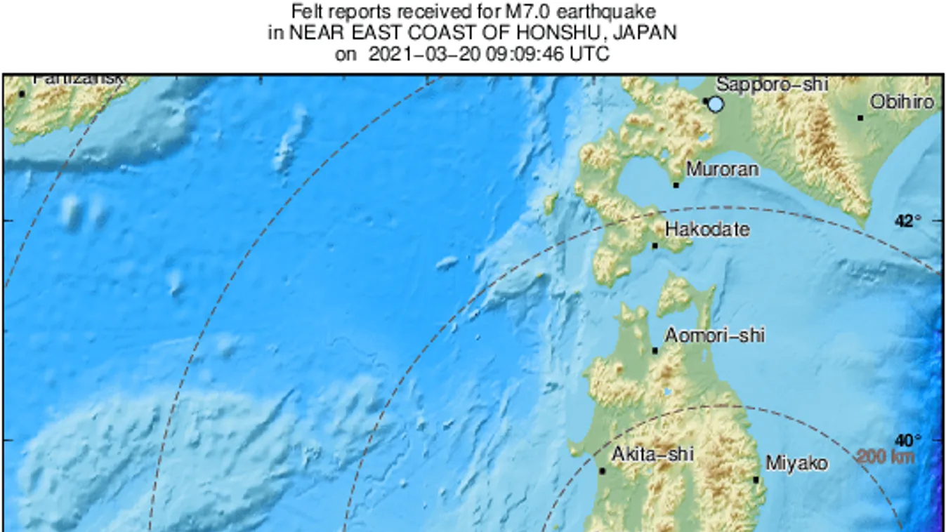 Hatalmas földrengés Japánban, katasztrófa fenyeget