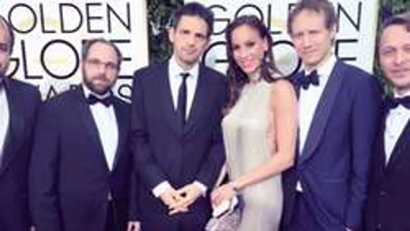 Vajna Timi merész kivágású ruhában ragyogott a Golden Globe-on