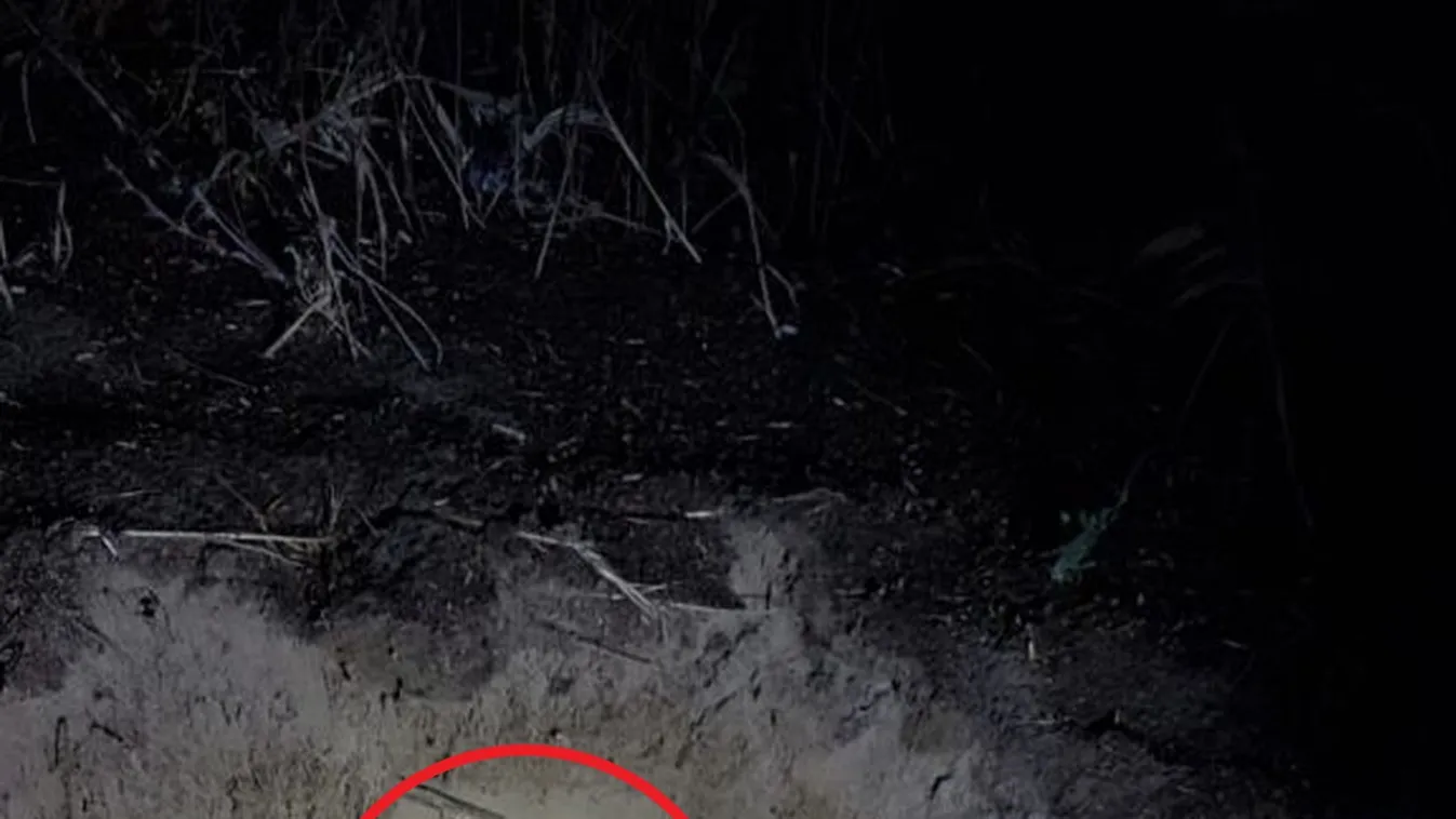 Alagutat ástak a migránsok a határkerítés alatt Mórahalomnál – képek