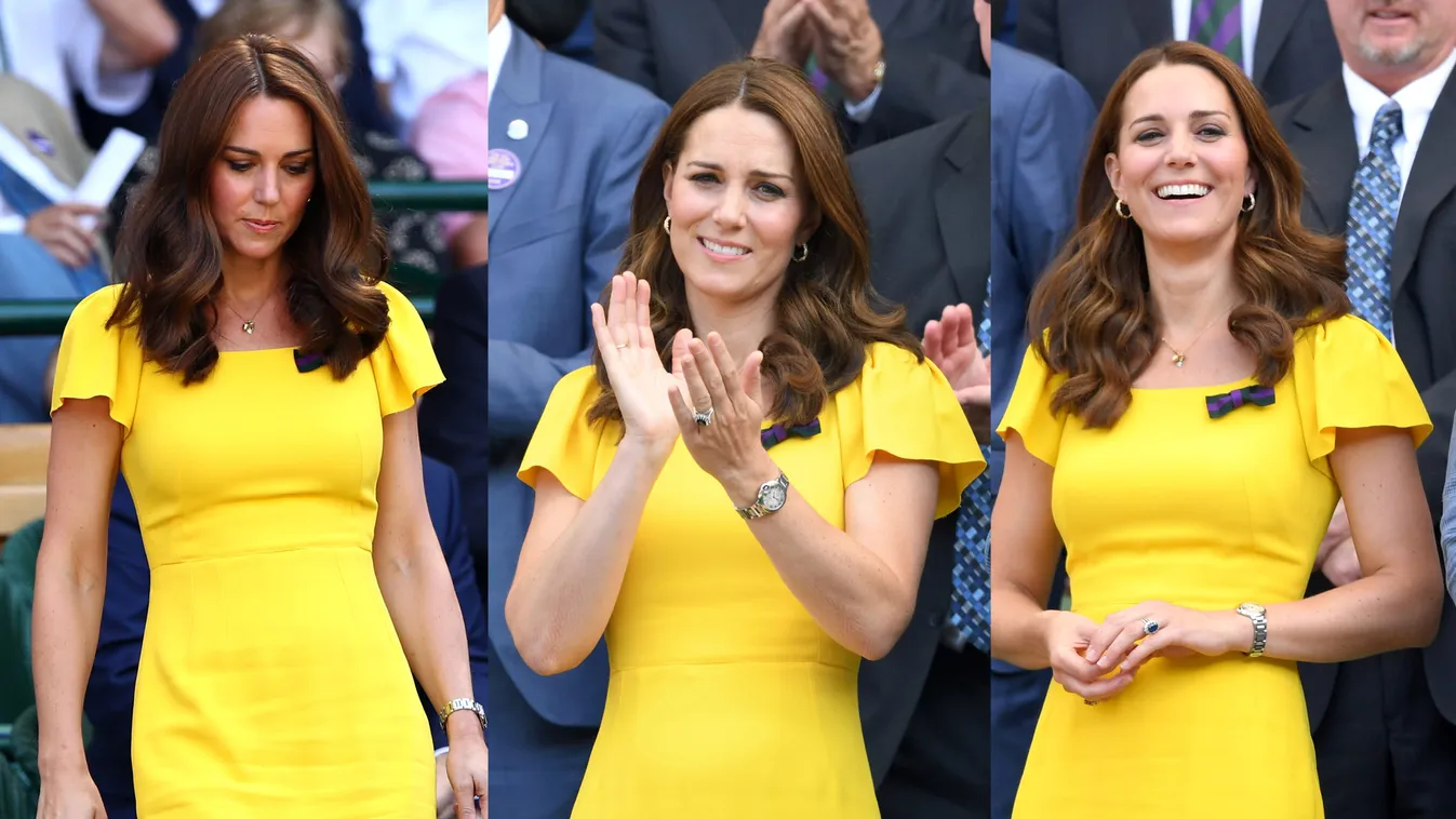 Celebrities Attend Wimbledon