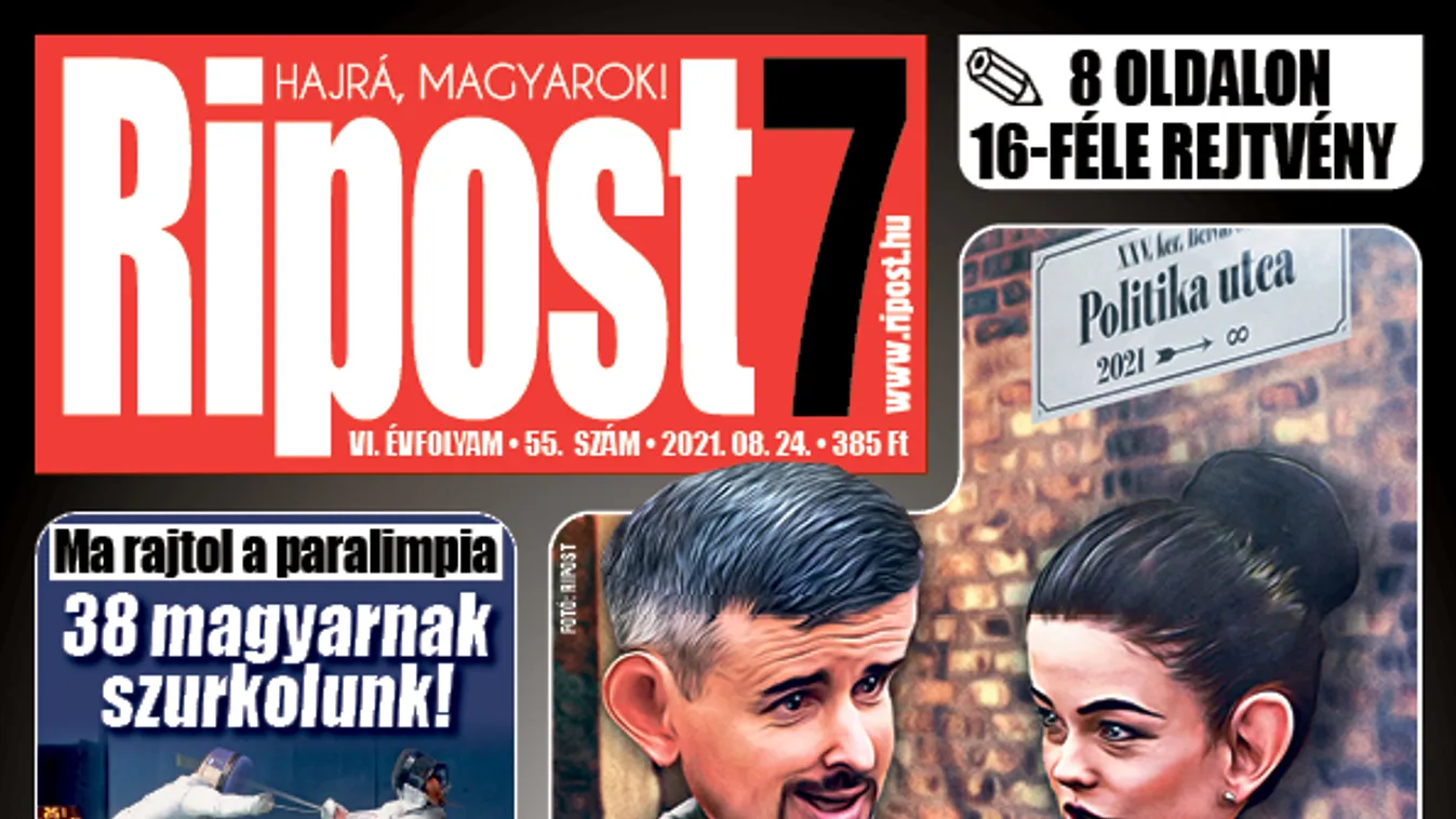 Demeter Márta összebútorozott Jakab Péterrel – Megjelent a Ripost7 legújabb száma