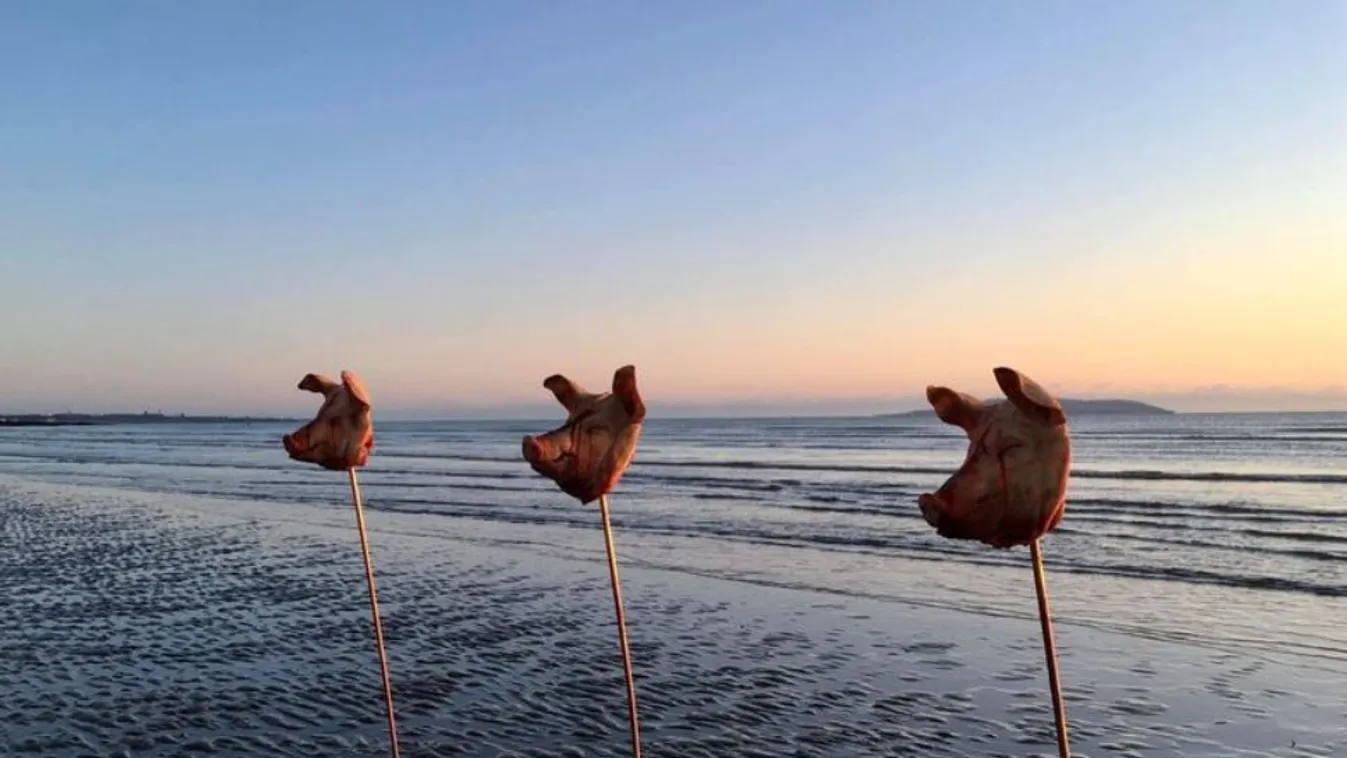 Sokkot kaptak a járókelők: sátáni jelenség tűnt fel a parton