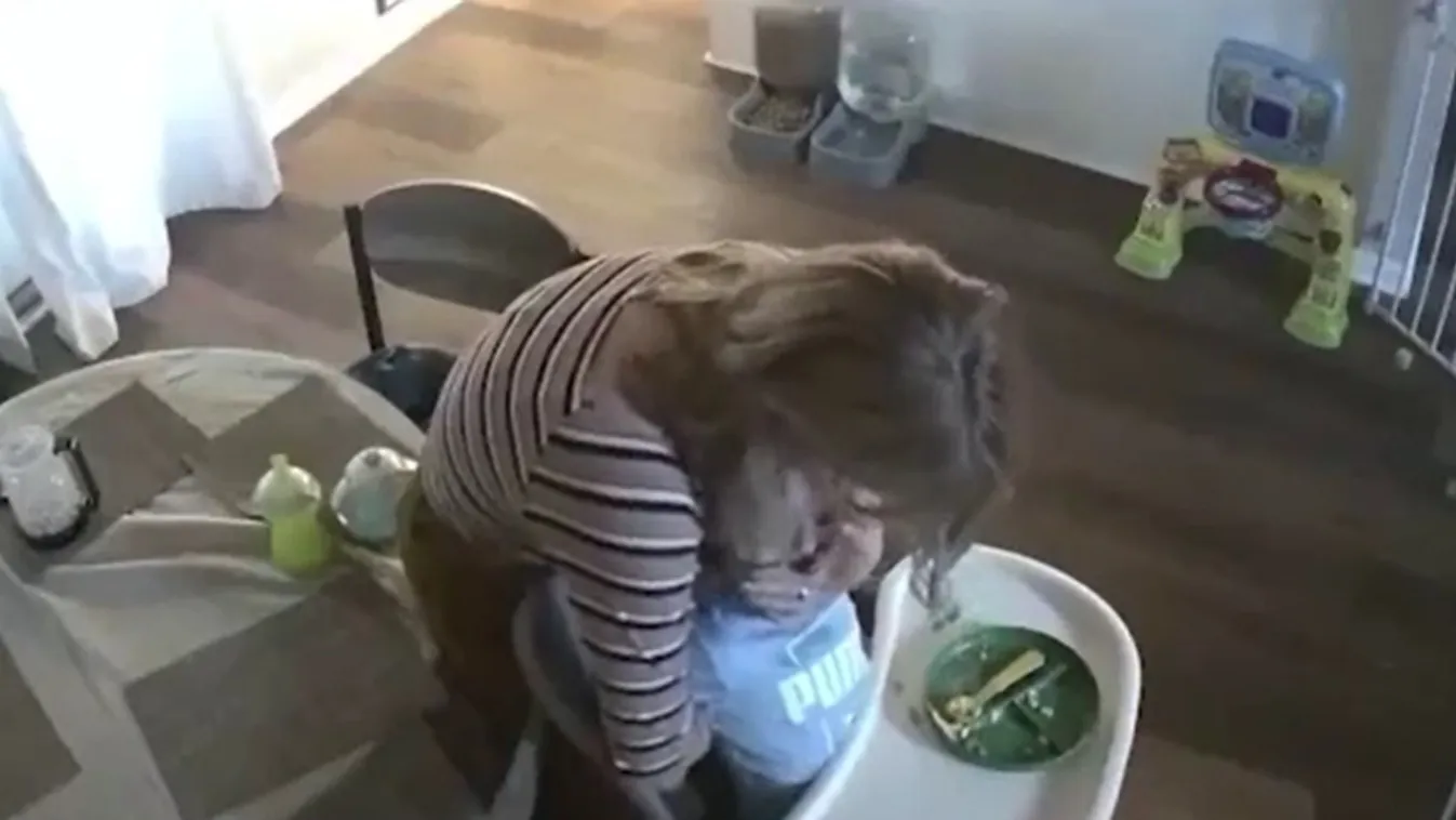 Sokkoló felvétel: brutális módon bántalmazott egy kisbabát a dadusa