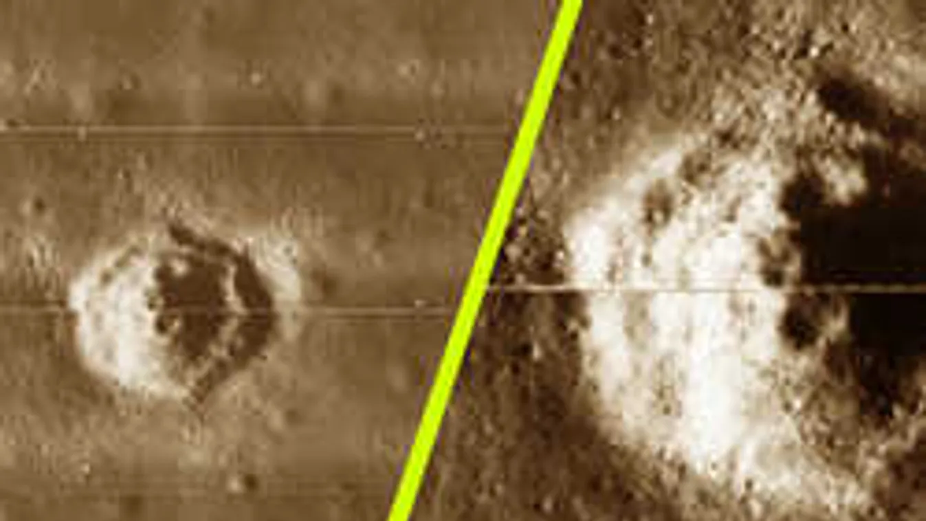 Döbbenetes fotó került elő egy ötvenéves holdszonda archívumából