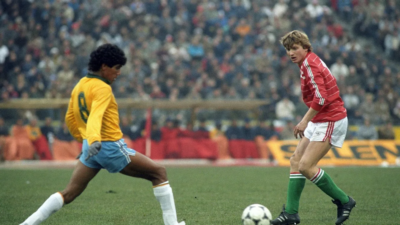 Détári Lajos számos emlékezetes produkciót nyújtott a Népstadionban