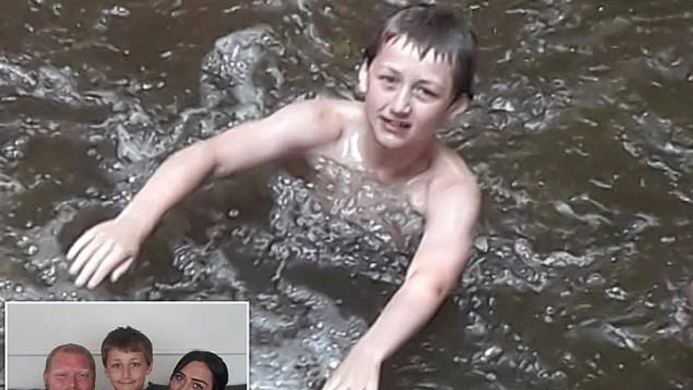 Vízbe ugrott a 11 éves hős fiú, hogy megmentsen egy csecsemőt