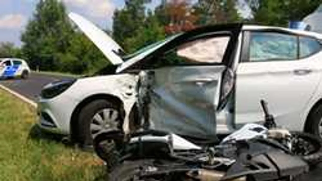 Szörnyethalt egy motoros Fonyódligeten - Videó