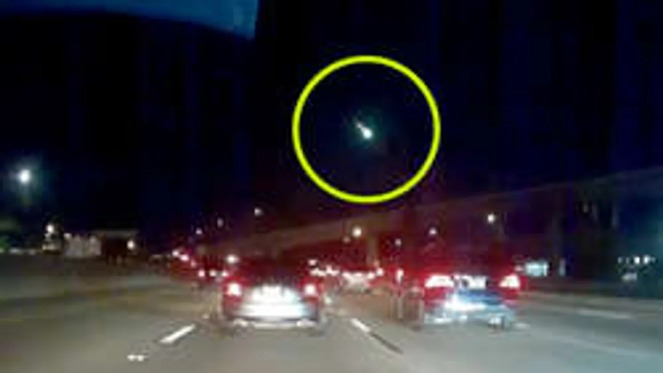 Zölden izzó repülő tárgy zuhant le Kaliforniában - Már keresik!