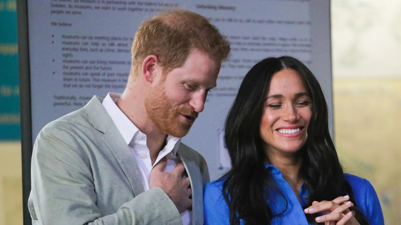 The Duke and Duchess of Sussex are closing their Buckingham Palace office **FILE PHOTOS**