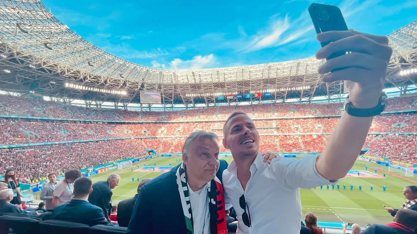 Orbán Viktor nem akárkivel találkozott a Puskásban