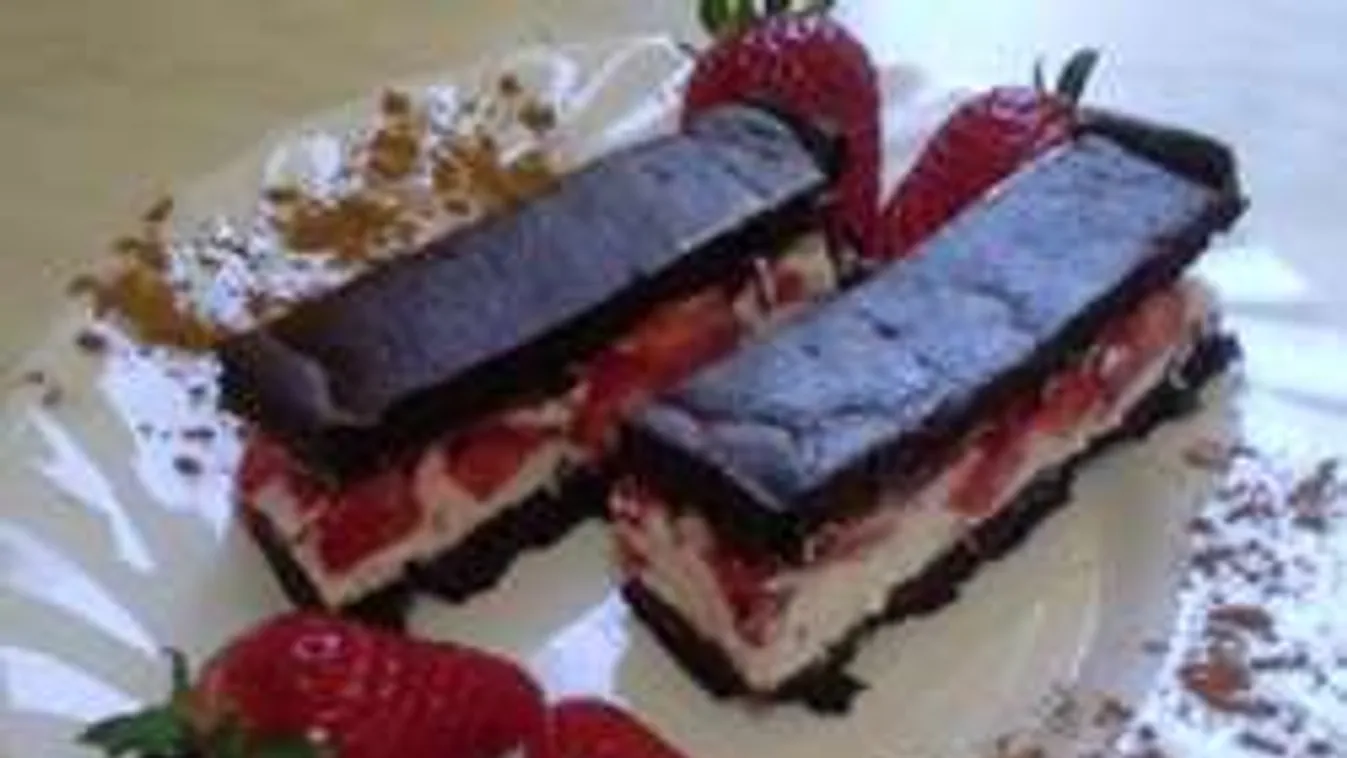 Csokoládéval és eperrel kényeztet a legújabb magyar diétás süticsoda