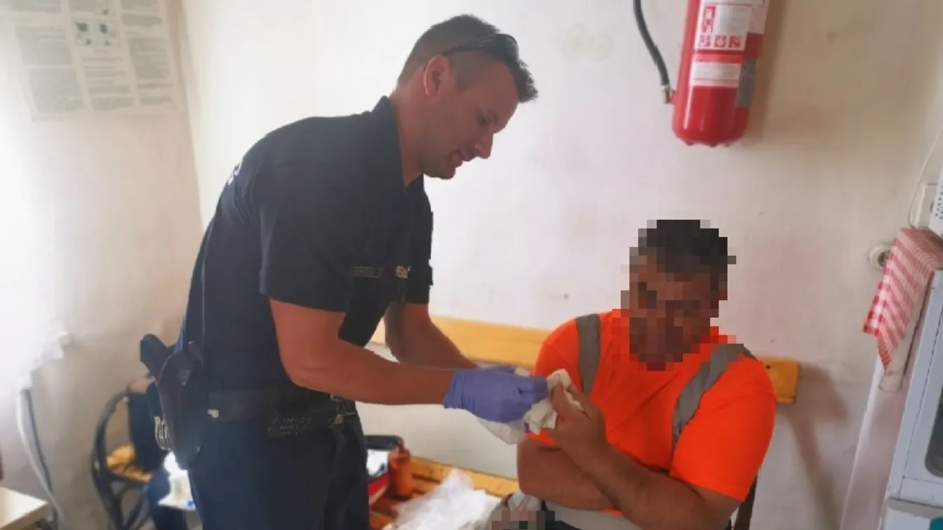 Durva: levágta a mezőkövesdi férfi két ujját a vonat -fotók