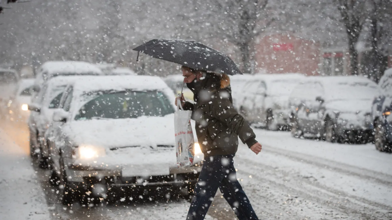 Kiadták a riasztást: mutatjuk, hol fog szakadni a hó ma is