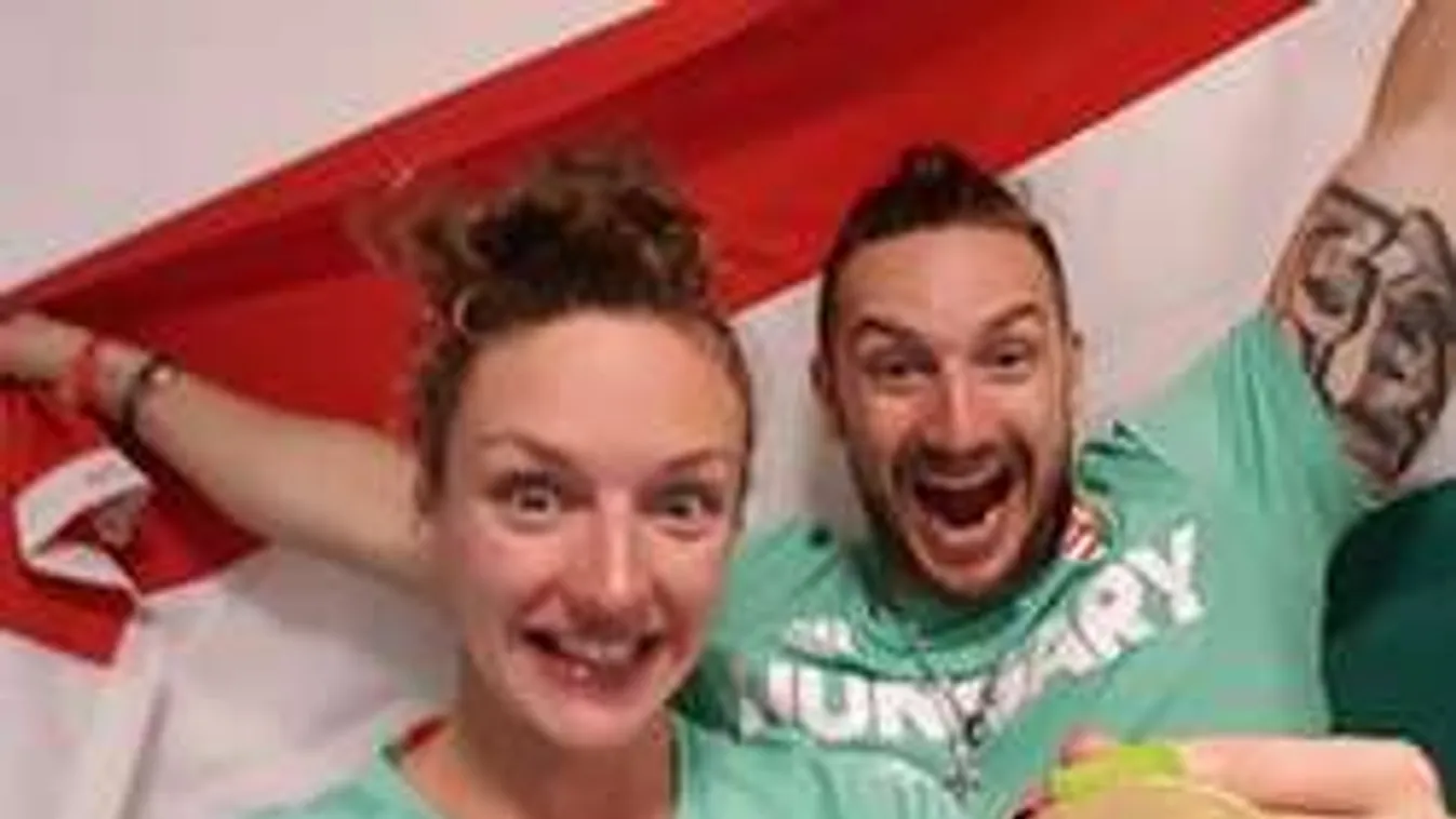 Extrém fejdíszben bulizott Hosszú Katinka - Fotó