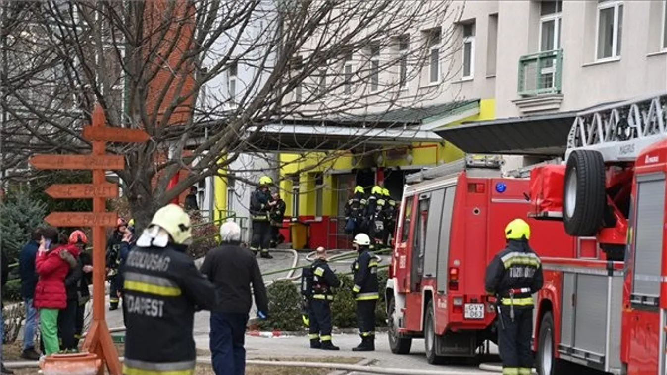 Újabb sokkoló részletek: egy beteg okozhatta a tüzet a Szent Imre kórházban