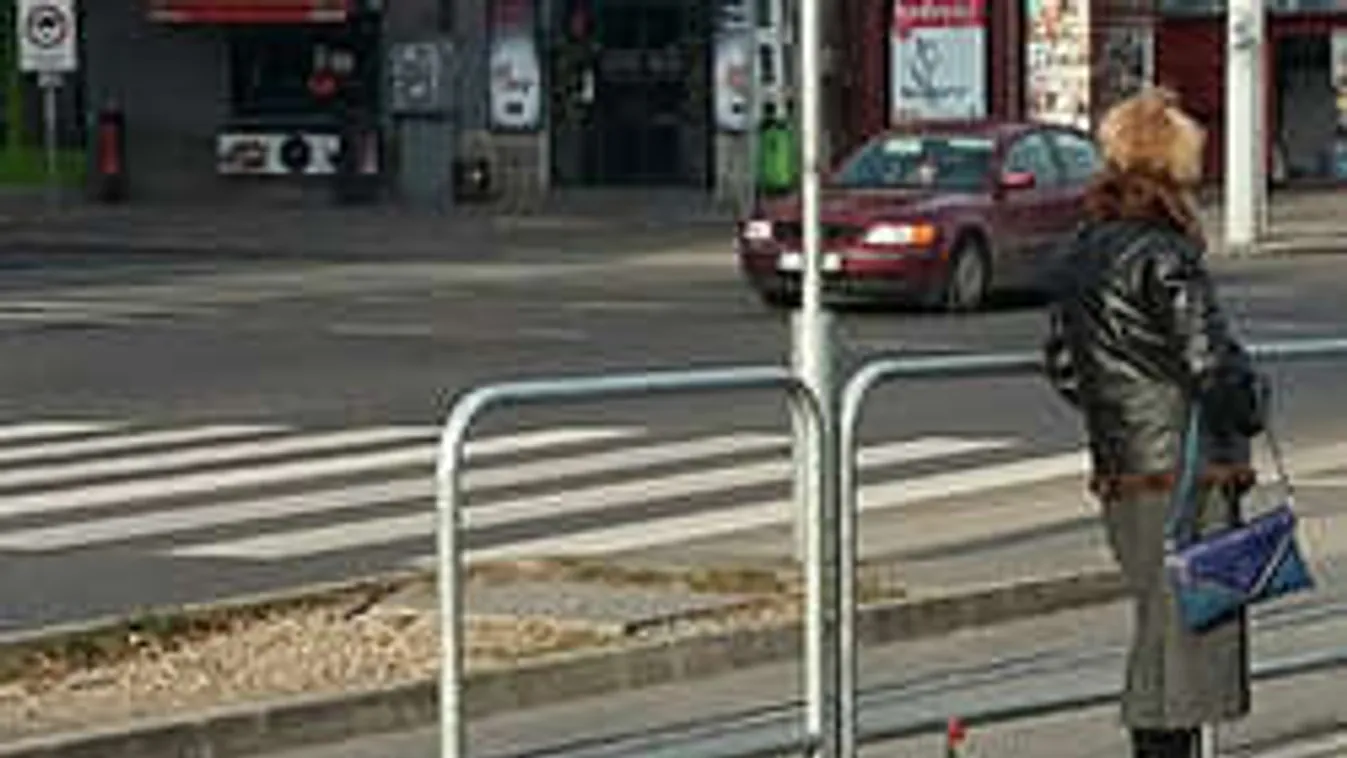 Illegális piavásárt rendeznek a budapesti villamosmegállóban