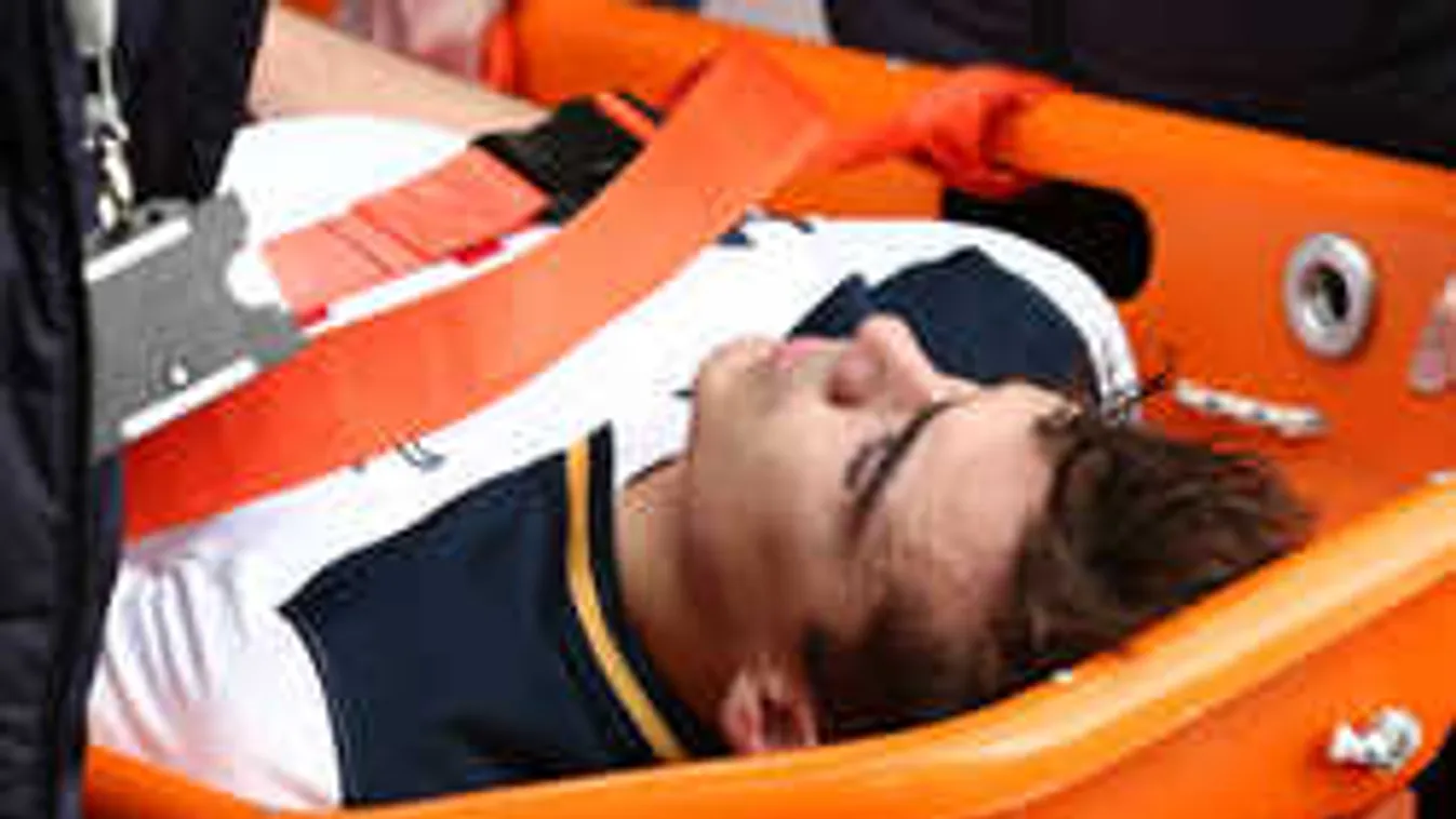 Brutális sérülés, kórházba került a fiatal sztár