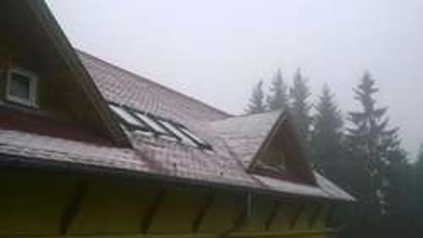 Vasárnap 26 fok, ma havazás! Ne már!