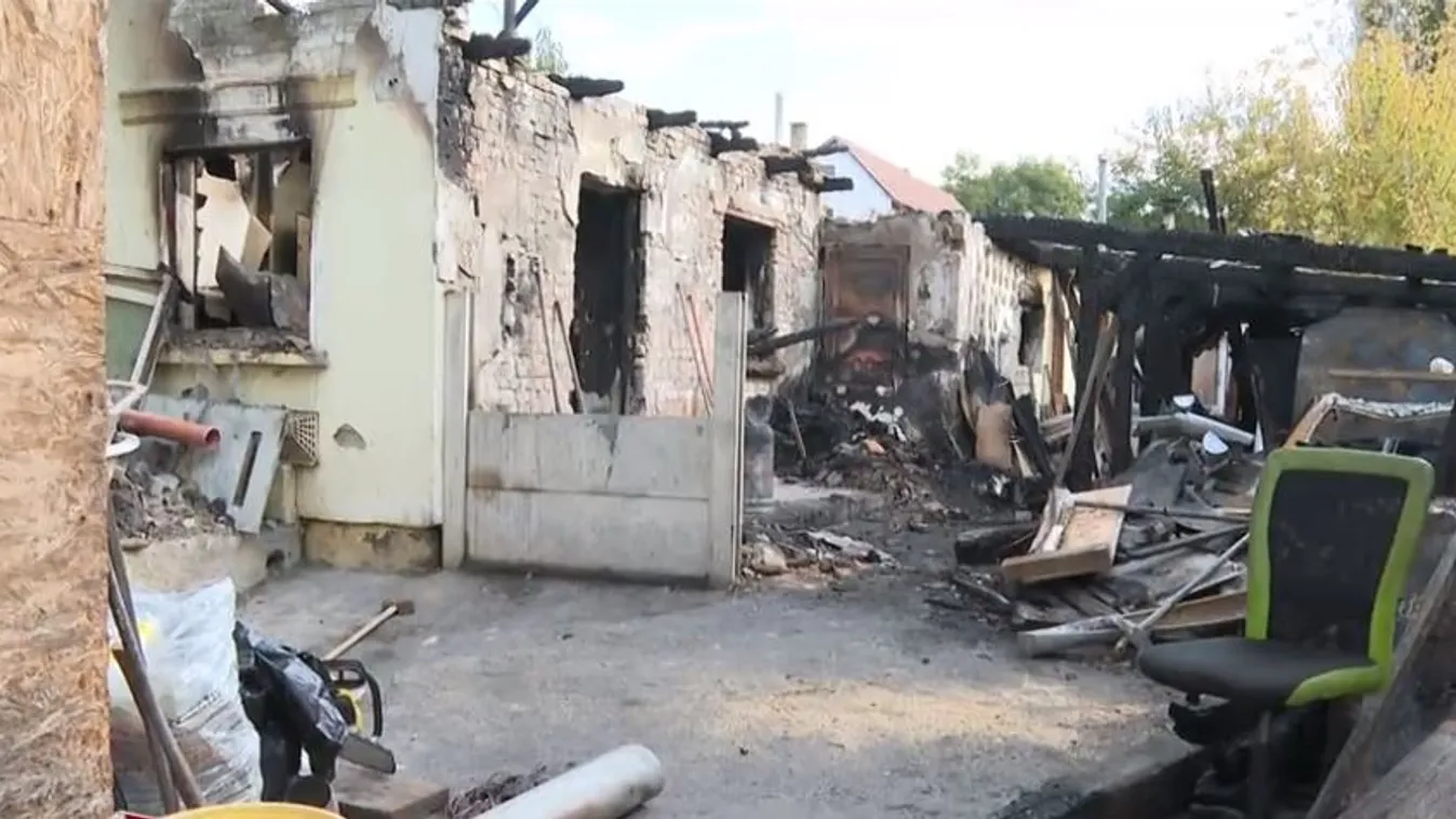 Dráma Fóton: az ablakon át menekült az égő házból egy öttagú család