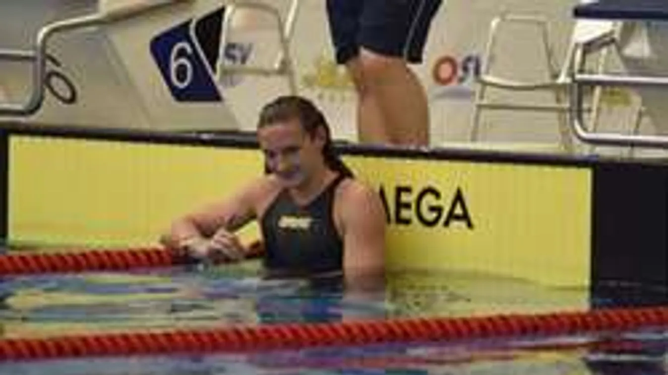 Hosszú Katinka a legjobbal edzett hazai pályán