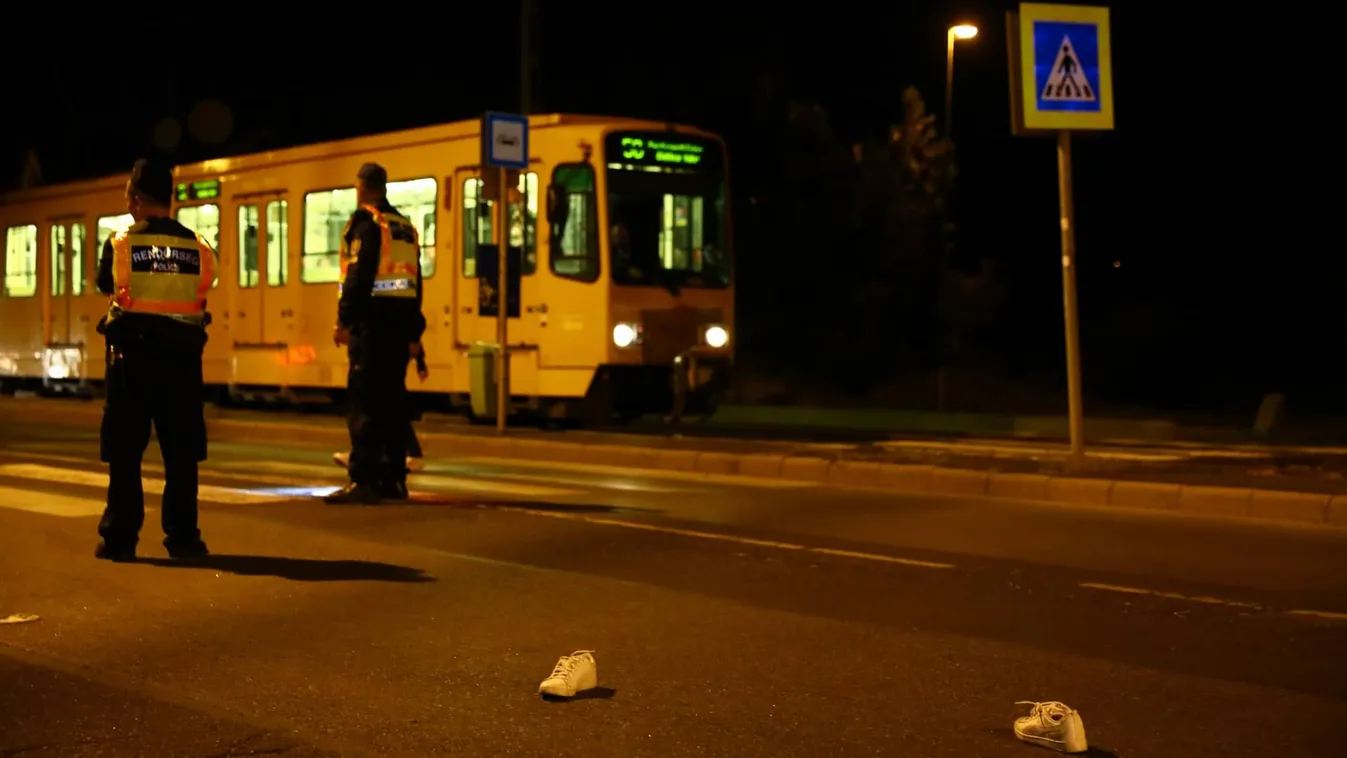 Megrázó képek: zebrán gázoltak el egy nőt az Üllői úton